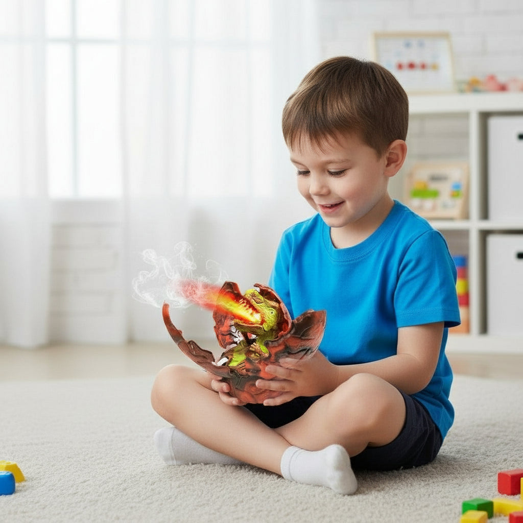 Voice Control Hatching Dinosaur Egg Toy Christmas Gift