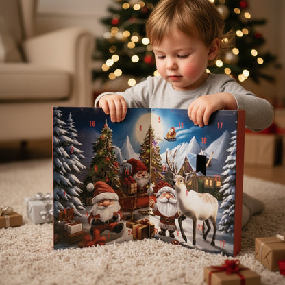 Christmas Gnome Countdown Calendar 2025 Decor