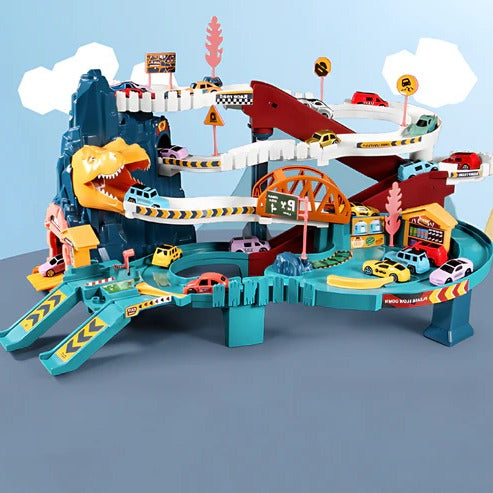 Dinosaur Race Track Set
