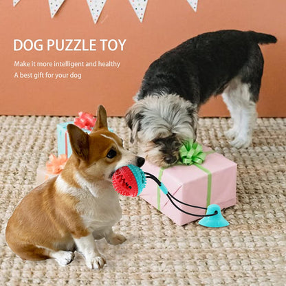 Dog Chew Toys for Aggressive Chewers Puppy Training Rope Puzzle Ball
