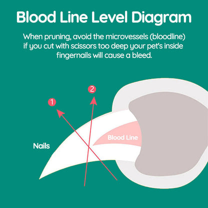 Dog Nail Clipper with Quick Sensor Technology