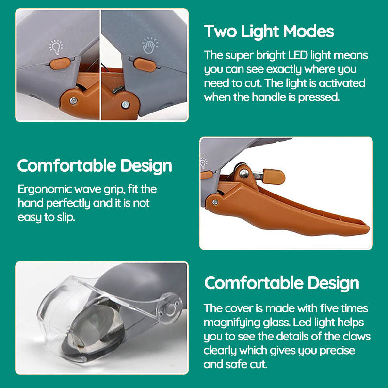 Dog Nail Clipper with Quick Sensor Technology