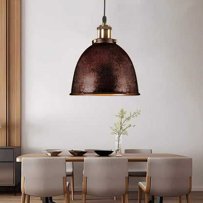 Industrial Pendant Light for Modern Living Spaces - Steel Design for Home & Office