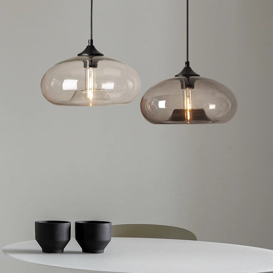 Stained Glass Pendant Light Vintage Style for Home and Office Decor