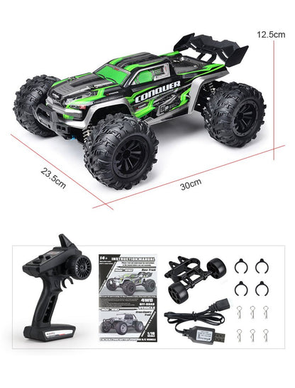 Remote Control Racing Buggy Monster Truck Dual Batteries 31 MPH