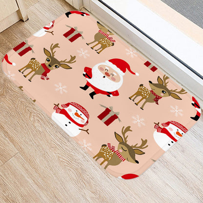 Christmas Doormat for Home Entrance - Stylish, Durable, Festive Decor
