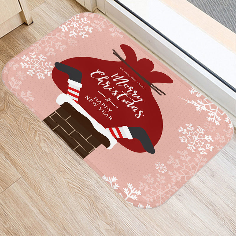 Christmas Doormat for Home Entrance - Stylish, Durable, Festive Decor