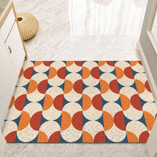 Retro-Style Doormat for Home Entryway - Elegant and Durable Design