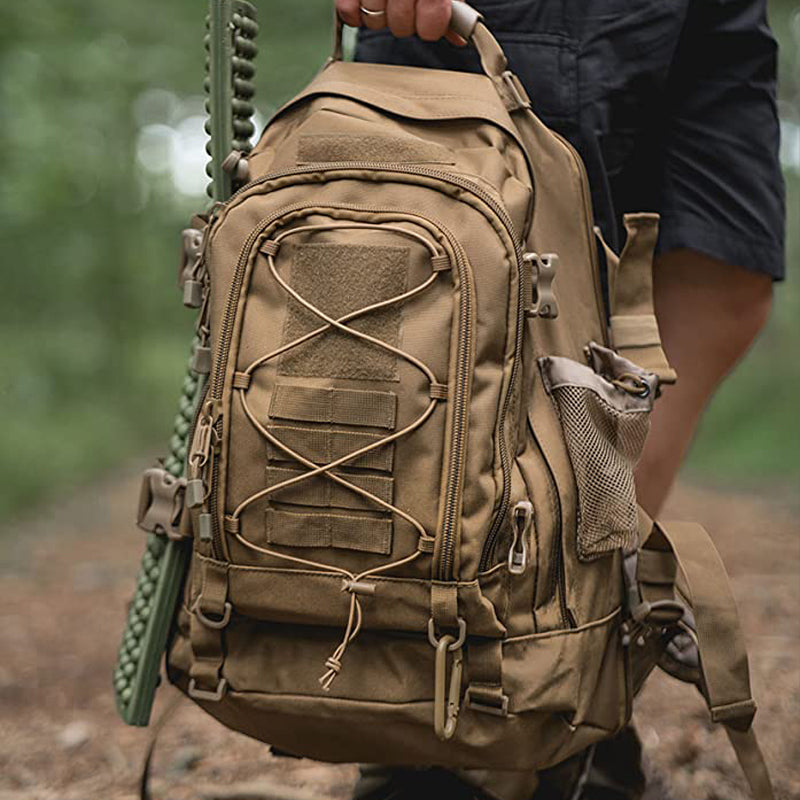 Military Tactical Backpack Expandable Waterproof Rucksack