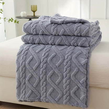 Cozy Soft Blanket for Home and Office - Warm, Stylish, and Comfortable