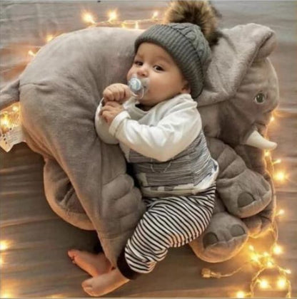 Elephant Baby Pillow Cuddle Soft Comfortable