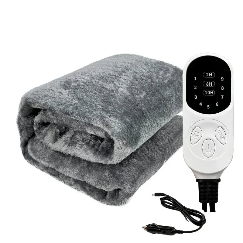 Electric Blanket 12V Heated Travel Blanket for Car SUV Truck