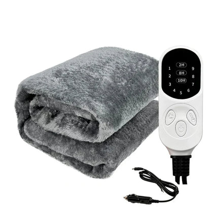 Electric Blanket 12V Heated Travel Blanket for Car SUV Truck