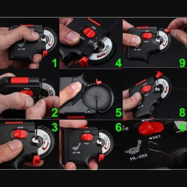 Electric Fishing Rod with Reel