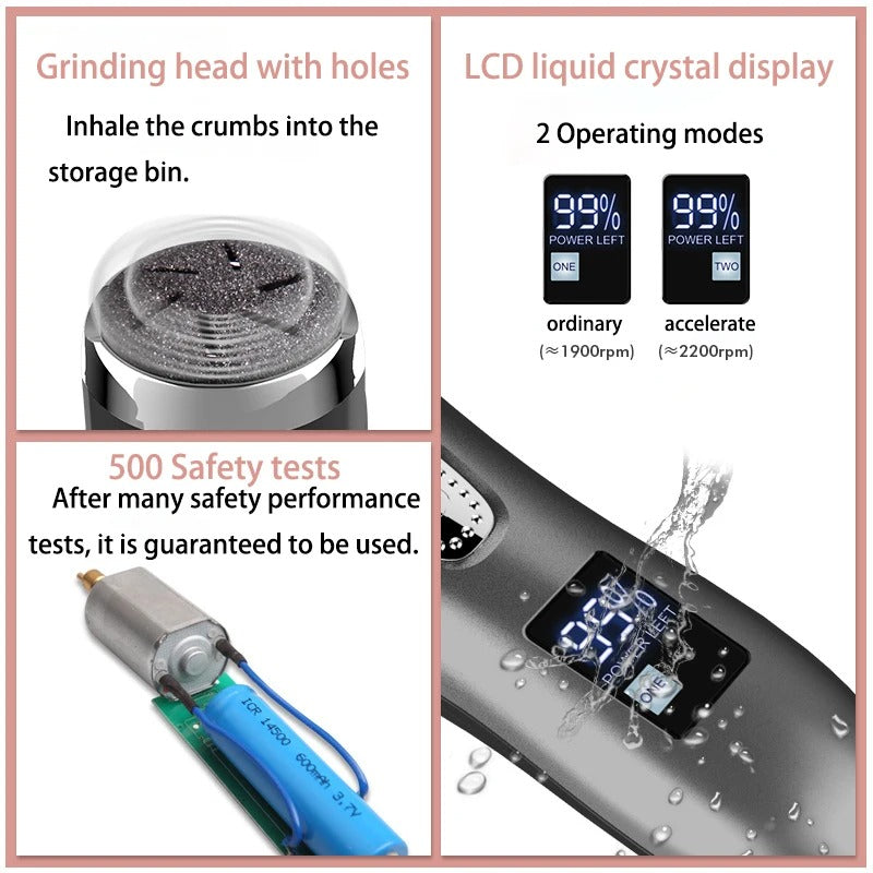 Electric Foot Hard Skin Remover Callus and Rough Skin Tool