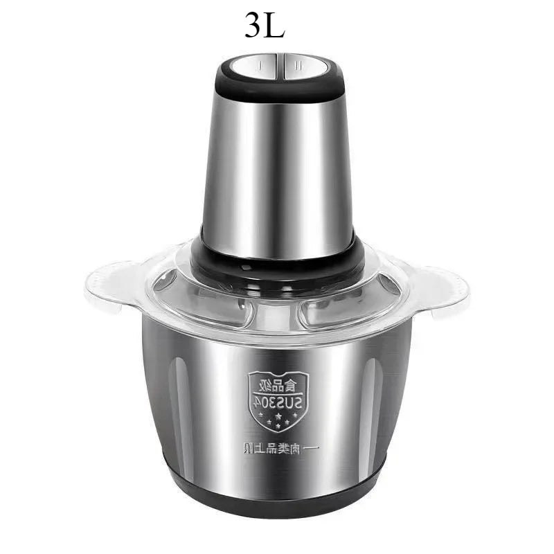 Electric Meat and Vegetable Grinder with Chopper 2L Capacity