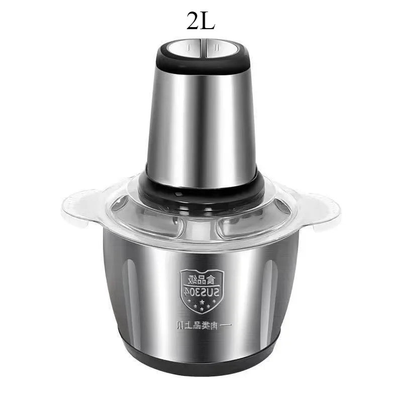 Electric Meat and Vegetable Grinder with Chopper 2L Capacity