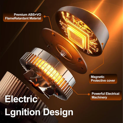 Electric Whiskey Smoker Kit with Built-in Lighter and Wood Chips