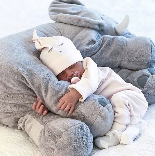 Elephant Baby Pillow Cuddle Soft Comfortable