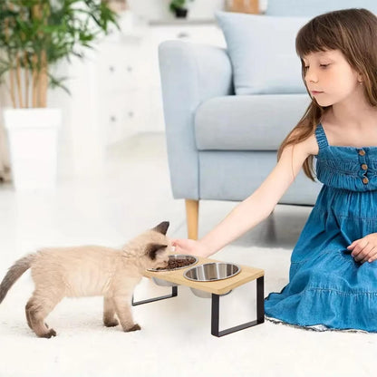 Elevated Cat Food Bowl