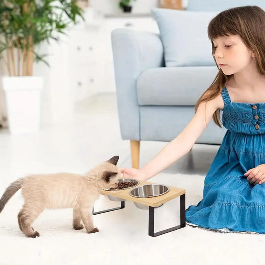 Elevated Cat Food Bowl