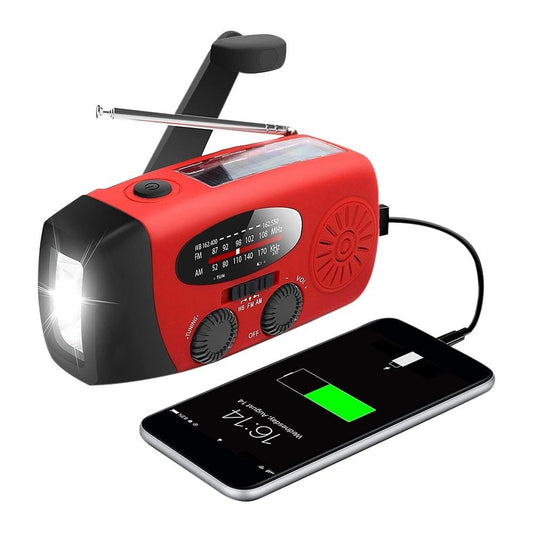 Emergency Radio Solar Power Power Bank