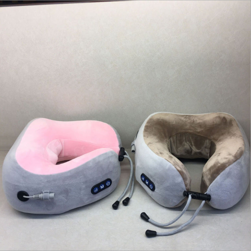 Ergonomic Heating Pad with Massage for Neck and Back