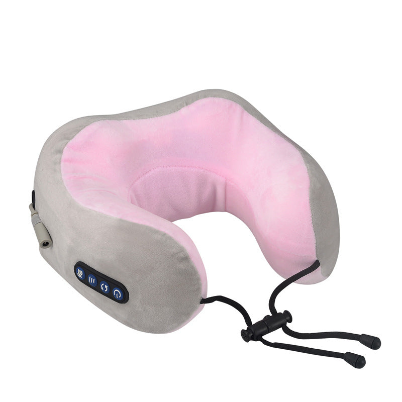 Ergonomic Heating Pad with Massage for Neck and Back