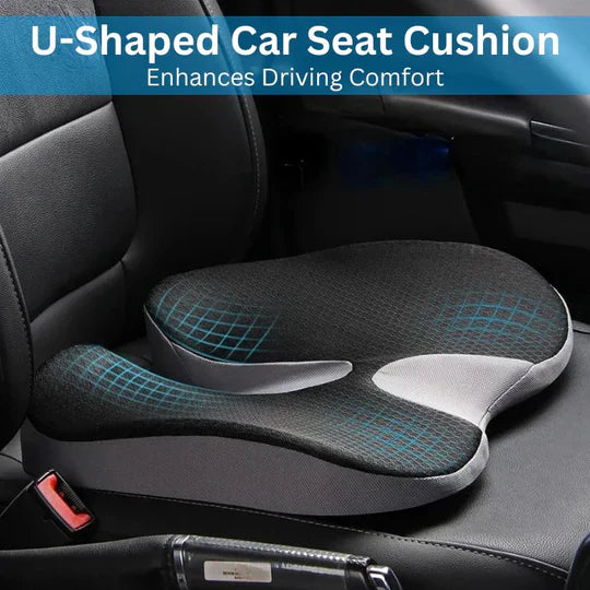 Ergonomic Memory Foam Car Cushion