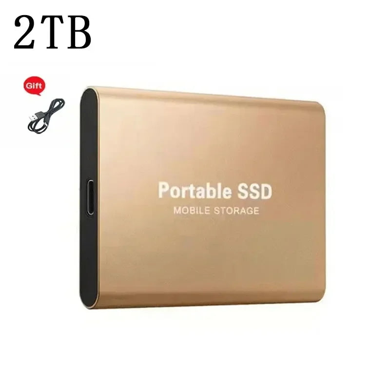 External SSD Hard Drive Multiple Capacities