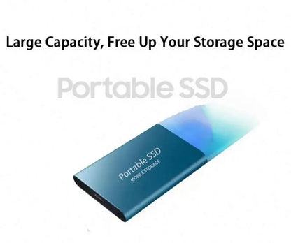 External SSD Hard Drive Multiple Capacities