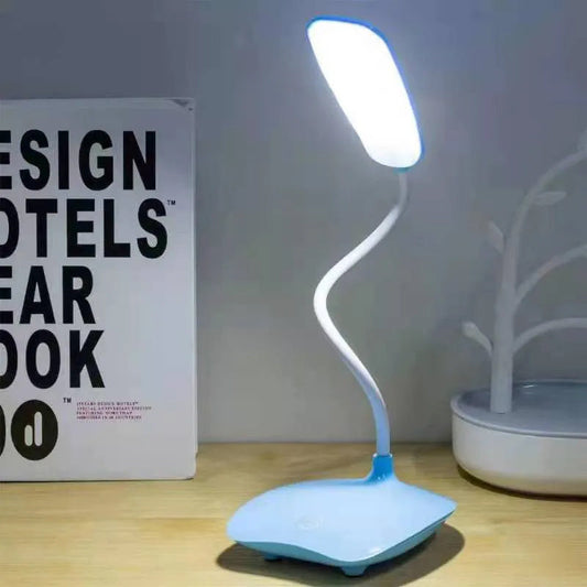 USB LED Desk Lamp - Foldable, Adjustable Brightness for Home & Office Use