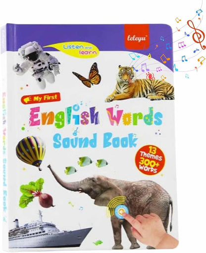 First English Sound Toy, Interactive Alphabet Book, Phonics Learning Game