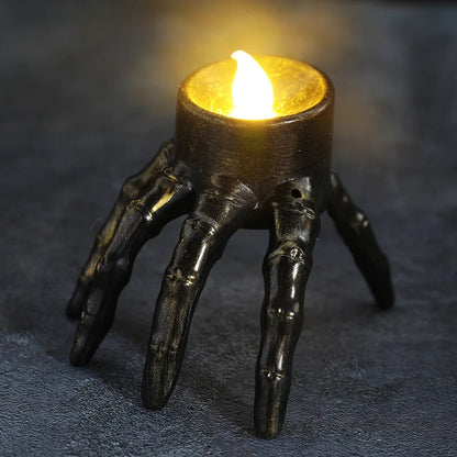 Flameless Tea Light Candles Halloween Decor