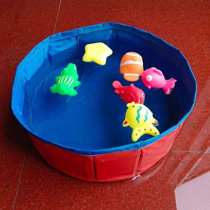 Foldable Dog Pool Circular Inflatable Pet Water Pool