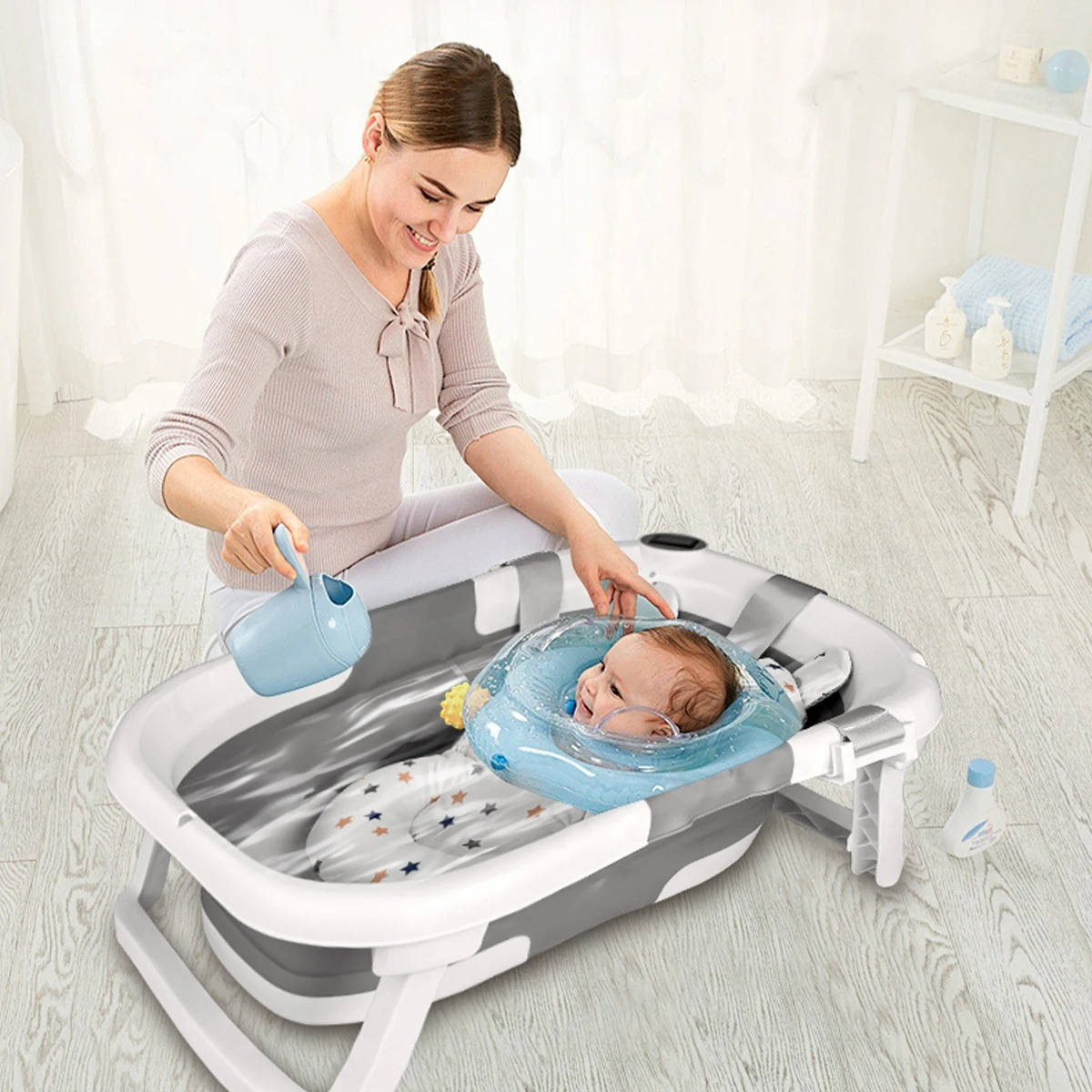 Foldable Newborn Bath Tub