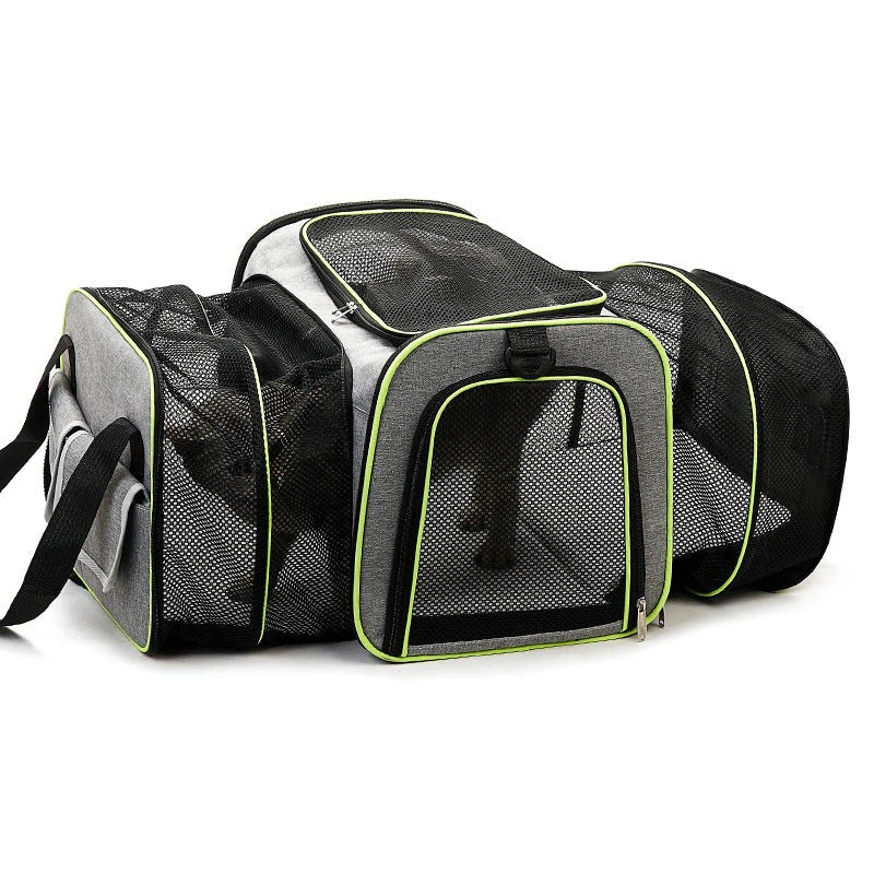 Foldable Pet Carrier Bag Portable Travel Pet Backpack