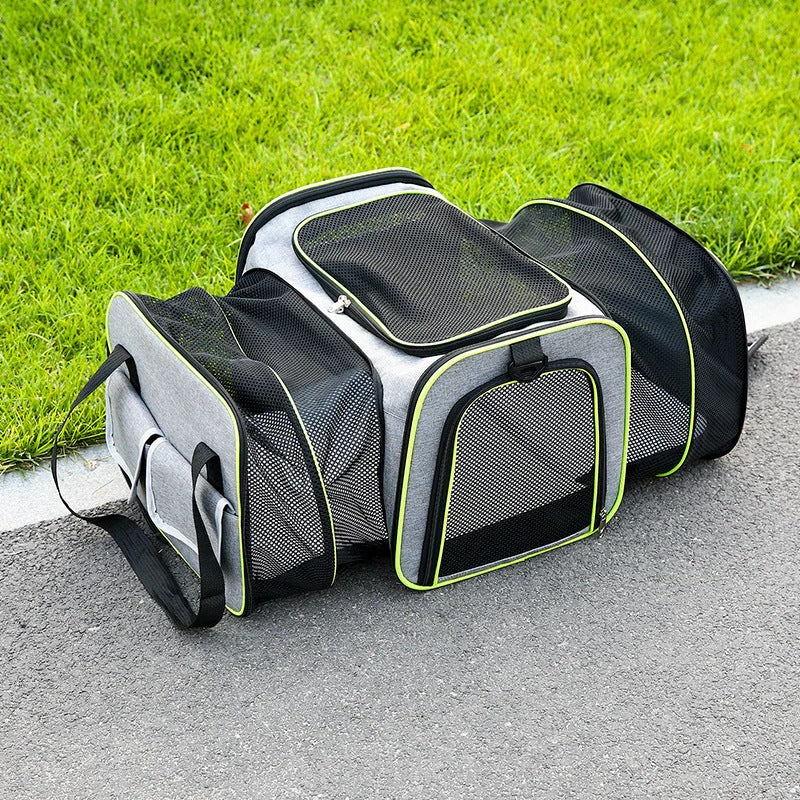 Foldable Pet Carrier Bag Portable Travel Pet Backpack