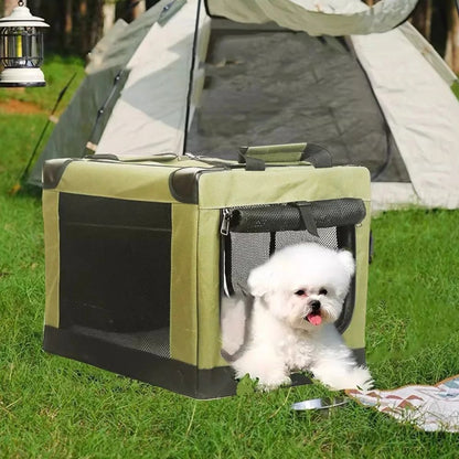 Folding Portable Dog Crate
