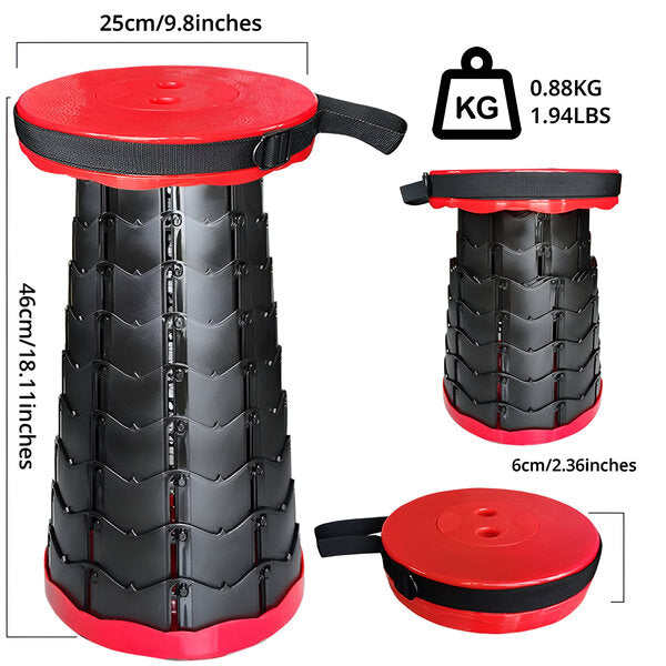 Folding Stool Portable Seat Collapsible Chair Outdoor