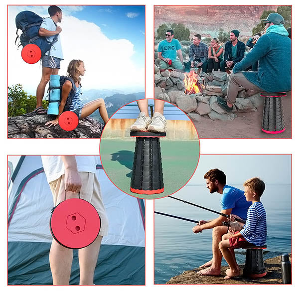 Folding Stool Portable Seat Collapsible Chair Outdoor
