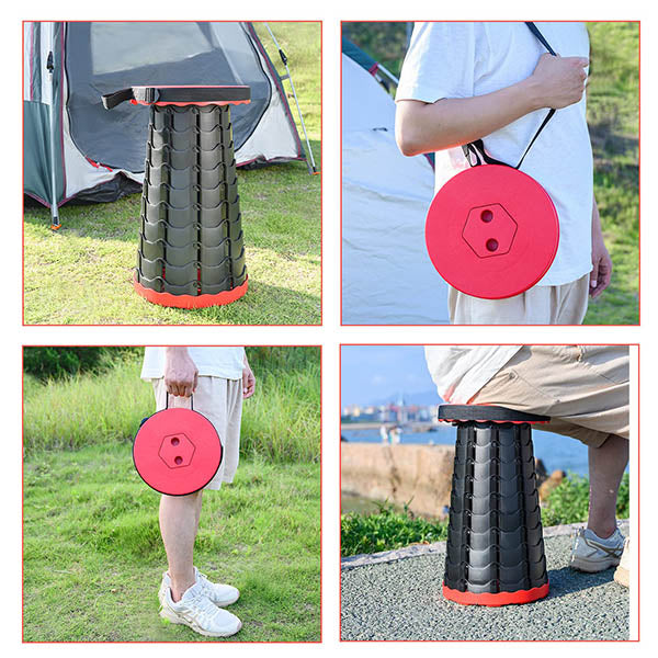 Folding Stool Portable Seat Collapsible Chair Outdoor