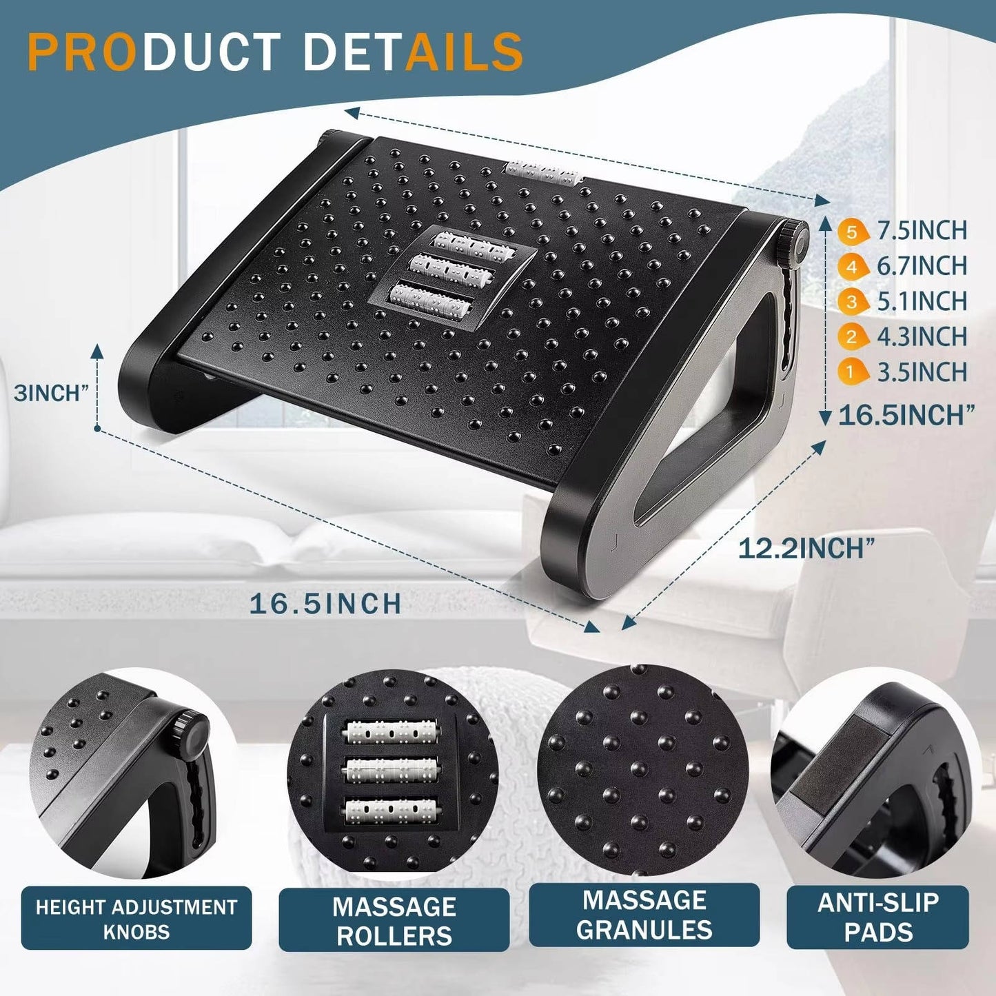 Foot Rest Under Desk