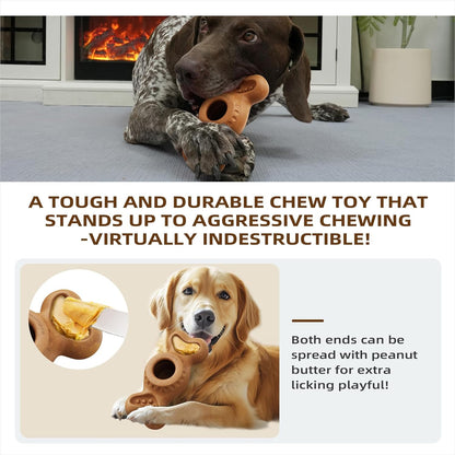Frozen Dog Treat Dispensing Chew Toy with Molds