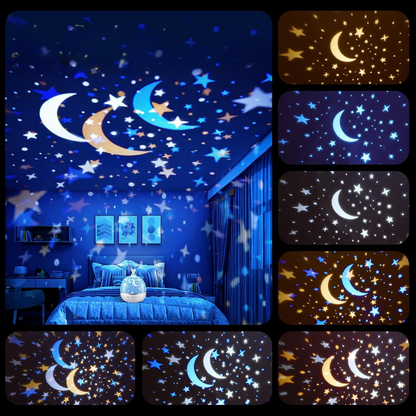 Galaxy Star Projector Light LED Night Light for Bedroom