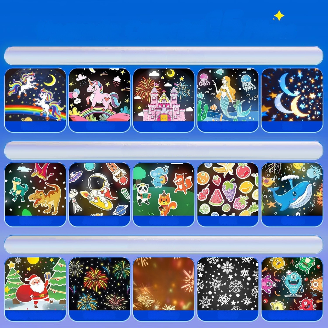 Galaxy Star Projector Light LED Night Light for Bedroom