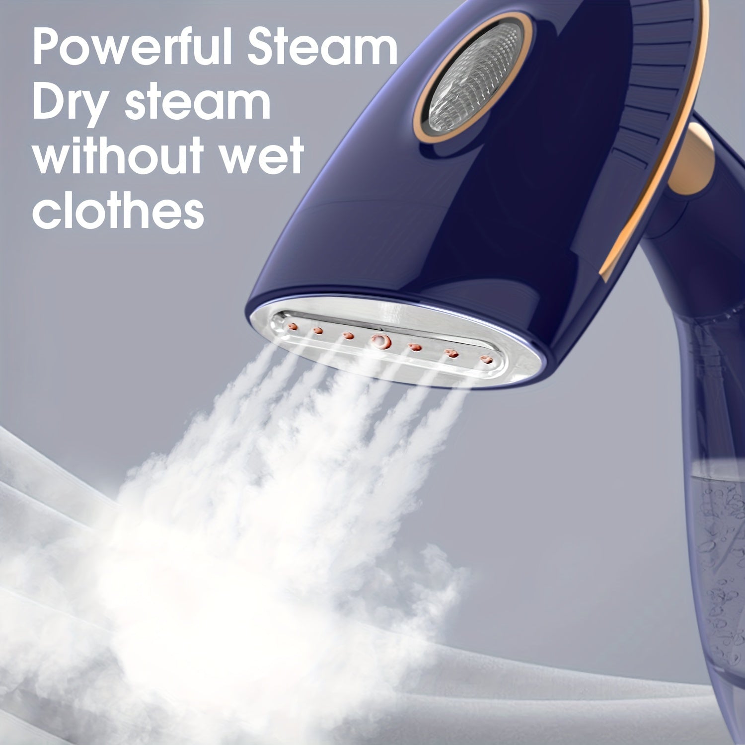 Garment Steamer Portable – 1500W Handheld Clothes Steamer for Wrinkle Removal