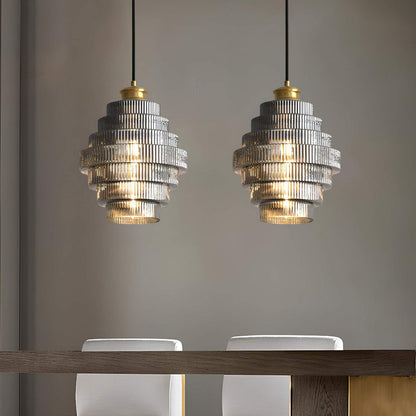 Brass Pendant Light Retro Design for Home and Office Stylish Lighting