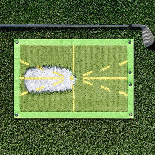 Golf Training Mat for Swing Detection