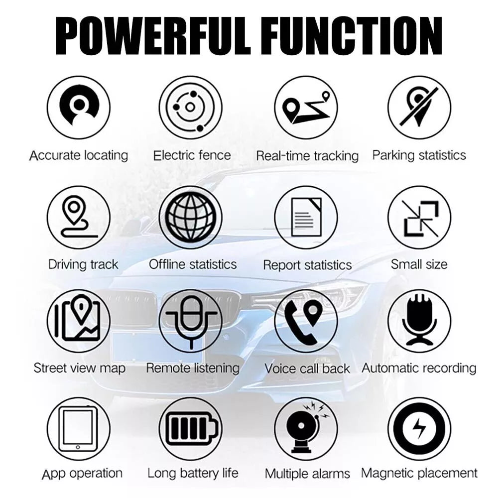 GPS Tracker Device – Magnetic Mini Tracking System for Vehicles